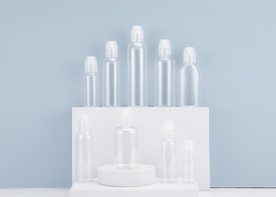 Recipiente de Flip Cap Empty Plastic Bottle com o curso da parte superior pequeno