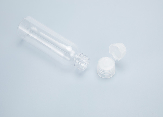 Recipiente de Flip Cap Empty Plastic Bottle com o curso da parte superior pequeno