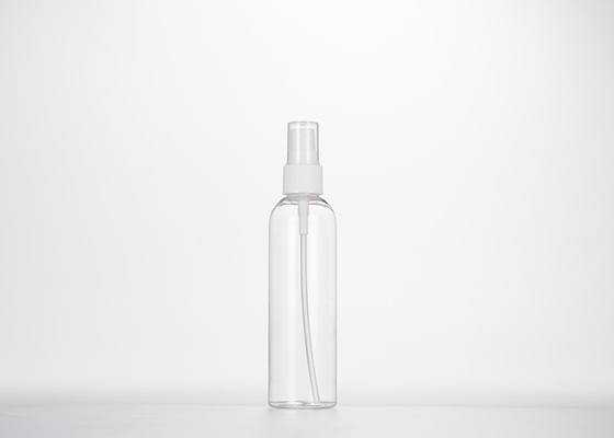garrafa plástica do pulverizador do ANIMAL DE ESTIMAÇÃO 150ml transparente com do pulverizador do tampão escapamento não