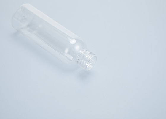 recipiente transparente da garrafa do ANIMAL DE ESTIMAÇÃO plástico vazio de 1oz 2oz 3oz 4oz com Flip Cap