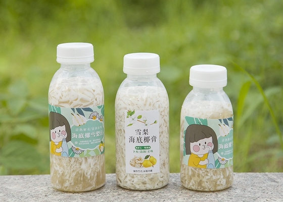 350ml PP ordenham garrafas plásticas de enchimento quentes resistentes de alta temperatura das garrafas do chá