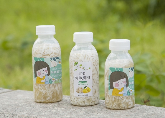 Garrafa plástica de enchimento quente da bebida de 16oz PP para o suco do leite do iogurte
