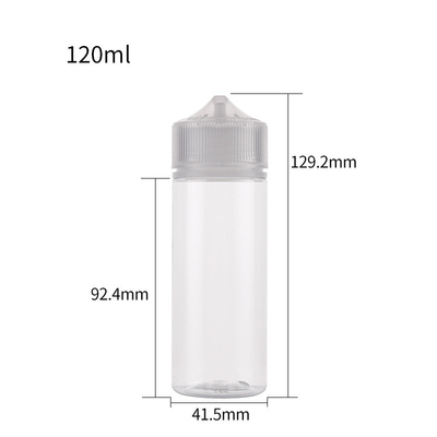 cigarro líquido da garrafa E Juice Bottles For E de 100ml 120ml E