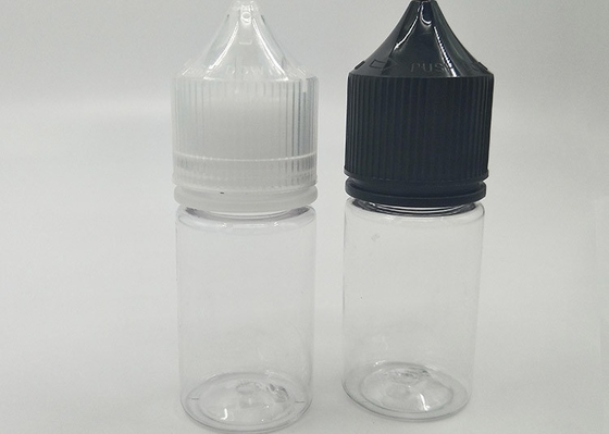 Garrafa de líquido Pet E transparente Soft Squeeze vazia de plástico garrafa de suco essencial V3