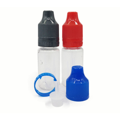 10ml/0.34oz garrafas de PET compressáveis de plástico