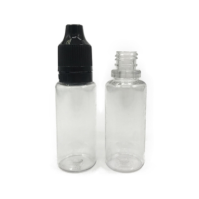 15 ml de garrafa de plástico transparente de 0,5 oz