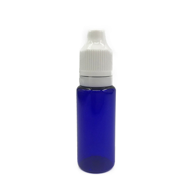 15 ml de garrafa de plástico transparente de 0,5 oz