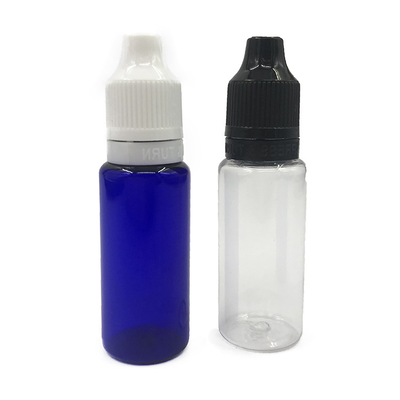 15 ml de garrafa de plástico transparente de 0,5 oz