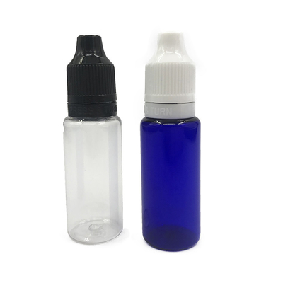15 ml de garrafa de plástico transparente de 0,5 oz