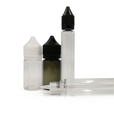 30 ml Bottle de sumo E Curto ou Longo Bottle de plástico PET