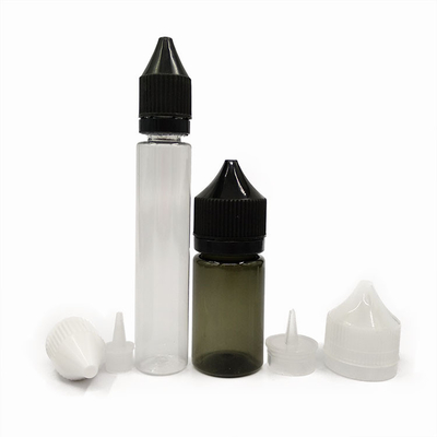 30 ml Bottle de sumo E Curto ou Longo Bottle de plástico PET