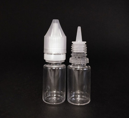 0 ml Garrafas de plástico para gotejar líquido para olhos comprimível a granel Garrafas de gotejar líquido para olhos com tampa garrafa recarregável clara para óleo líquido