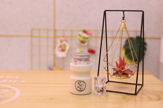 Solução de embalagem de garrafas modernas de chá de leite para bebidas de 0,5 kg