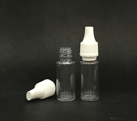 Garrafa de 10 ml (preto transparente) REUSABLE, tampa à prova de crianças