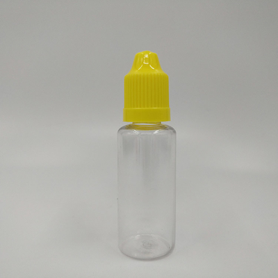 Garrafa de plástico de 20 ml com ponta de goteiro