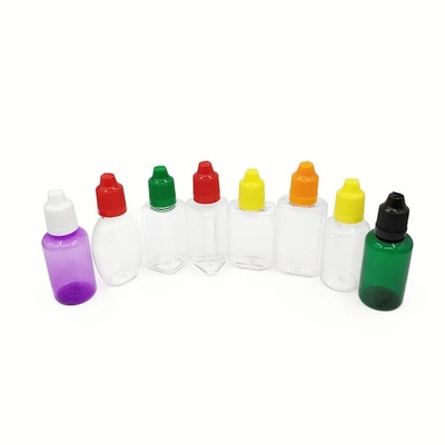 Garrafa de 30 ml Garrafa de olho vazio Garrafa de olho pequeno recipiente de plástico líquido