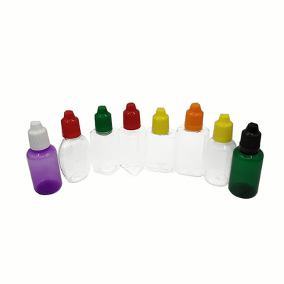 Garrafa de 30 ml Garrafa de olho vazio Garrafa de olho pequeno recipiente de plástico líquido