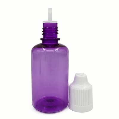 Garrafas de 30 ml de plástico para gotículas de líquido para olhos compressáveis Garrafas de gotículas com tampas anti-fugas de plástico