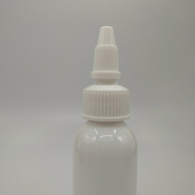 70 ml Capacidade Capacetes de plástico com rosca com painel de etiqueta personalizável