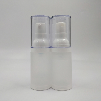 Garrafas de loção de plástico para animais de estimação com serigrafia e volume 50ml 30ml