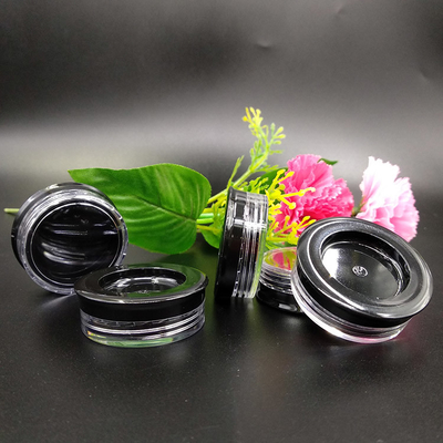 Impressão personalizada de frasco plástico cosmético de 60 ml com superfície lisa