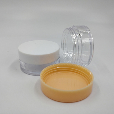Superfície lisa Jar cosmético plástico 10ml 15ml 30ml 60ml 80ml 100ml 120ml 150ml Pequeno