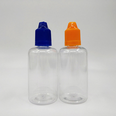 50 ml de material PET com tampão de PP garrafas de plástico