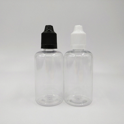 50 ml de material PET com tampão de PP garrafas de plástico