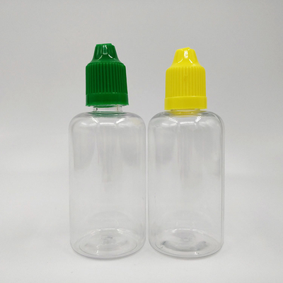 50 ml de material PET com tampão de PP garrafas de plástico