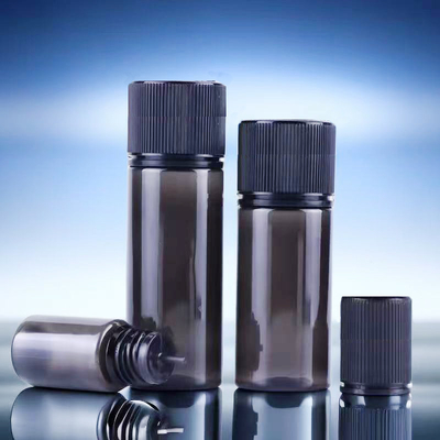 Garrafa de líquido E à prova de crianças com garganta de 18 mm para produção de líquido E