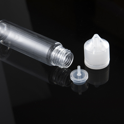 Garrafa de líquido PET E de 100 ml com impressão personalizada