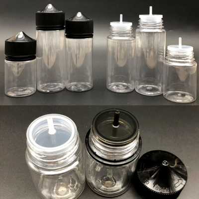 Impressão em tela E frasco líquido 10ml 15ml 30ml 60ml 80ml 100ml PET