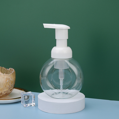 Produtos de cuidados com a pele garrafa de dispensação de espuma com superfície opaca