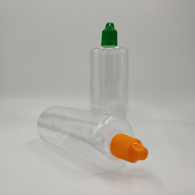 Garrafas de plástico de 180 ml / 6 oz com conta-gotas personalizadas