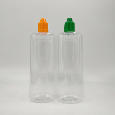 Garrafas de plástico de 180 ml / 6 oz com conta-gotas personalizadas