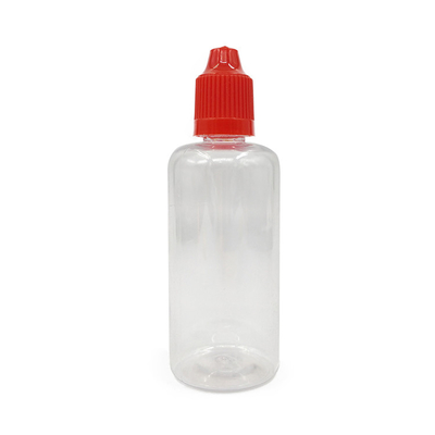 60 ml 2 oz garrafas de plástico personalizadas com tampa pontilhada