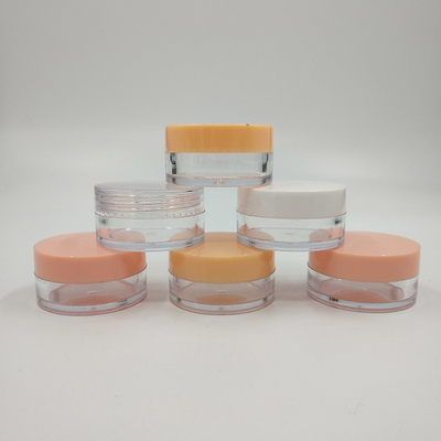 Frasco de plástico cosmético personalizado 10ml 15ml 30ml 60ml 80ml 100ml 120ml 150ml Superfície lisa