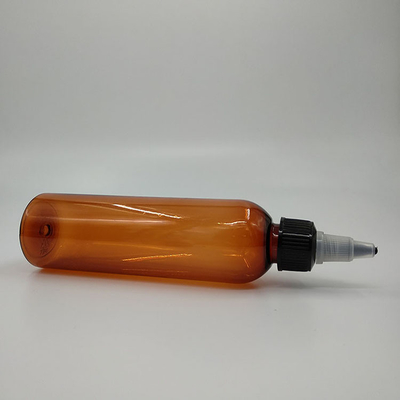 Impressão personalizada de garrafas de plástico pequenas de 70 ml com tampas de parafuso