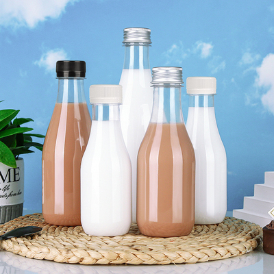 Manusear garrafas de chá de leite com 120ml 250ml 350ml 500ml Capacidade 0,5kg Peso
