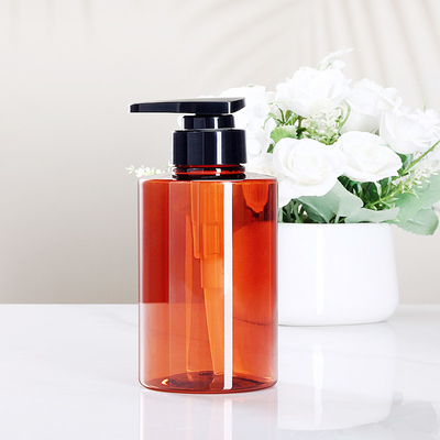 Material de colarinho PE Botões de loção de plástico 30 ml 50 ml 60 ml com amostra fornecida
