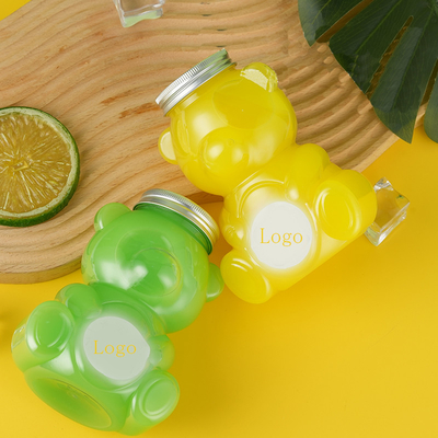 Garrafas quadradas de chá de leite com capacidade de água de 120 ml 250 ml 350 ml 500 ml