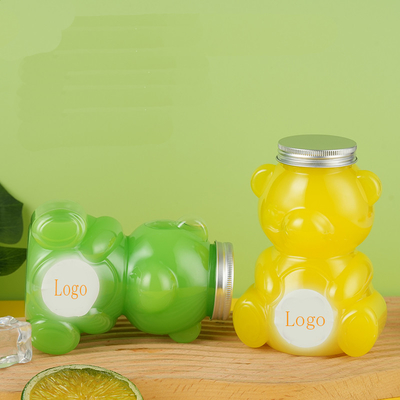 Garrafas quadradas de chá de leite com capacidade de água de 120 ml 250 ml 350 ml 500 ml
