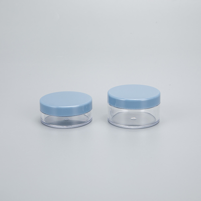 Frasco cosmético vazio de plástico transparente de 3 ml e 5 ml