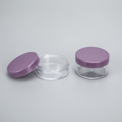 Impressão personalizada recipiente cosmético de plástico selado com junta sensível à pressão