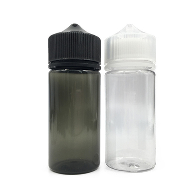 120 ml de frasco de gotas de óleo claro com gotas pretas/brancas, de modo a não ser adulterado