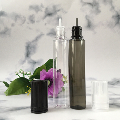 30 ml Chubby Gorilla LDPE PET plástico Unicorn Squeeze Flask 10 Pacotes Bottle Dropper Transparente Preto Reutilizável Proof Child