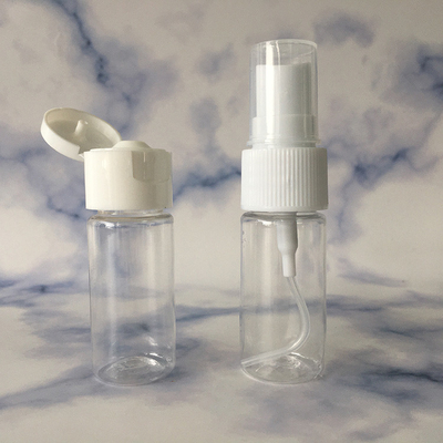 Botelha de spray de embalagem plástica PET de alta capacidade de 100 ml de 120 ml de 150 ml de 200 ml de 250 ml de 500 ml de embalagem de plástico transparente branco âmbar azul