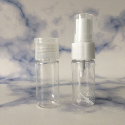 30ml 60ml 100ml150m 200ml 250ml Cosmo Shape Screen Printing Matte Black PET Botão de spray de plástico em stock