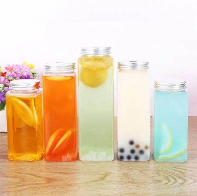 Garrafa de pulverização de plástico PET transparente 10 ml 15 ml 30 ml 50 ml 60 m 70 ml 100 ml 200 ml 500 ml