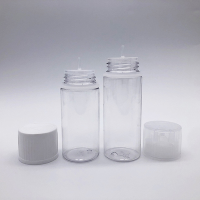 Impressão personalizada em cores transparente E frasco de líquido para embalagens transparentes